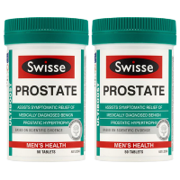 澳洲swisse番茄红素 锯棕榈 进口番茄红素片 改善男士前列康 男士备孕 提高能力 成人男性康复片 50片*2瓶
