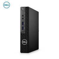 戴尔(DELL) OptiPlex 3080MFF 微型台式电脑迷你小主机 i3-10100T/4G/128G固态/3年