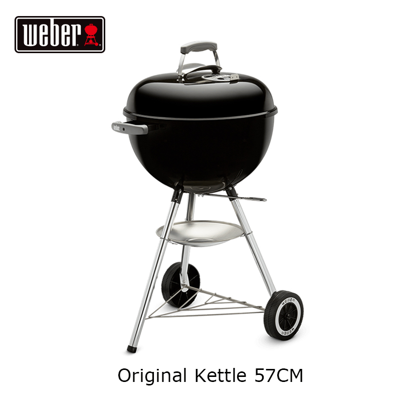 Weber威焙 Original Kettle 美式焖烤炉庭院户外野外碳烤生蚝牛排家用木炭烧烤炉 经典款 57CM