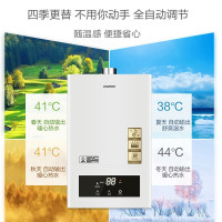 USATON/阿诗丹顿 13升燃气热水器 JSQ25-13D3(WIFI版)智能变频恒温天然气家用 随温感