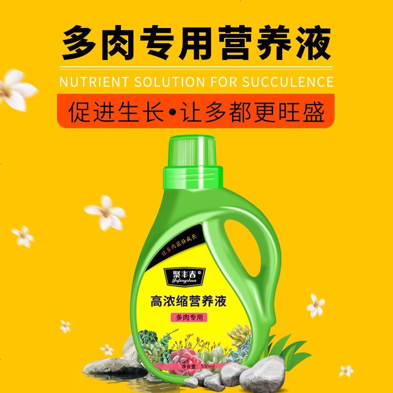 防徒长塑性增色盆栽多肉液体肥料植物营养液