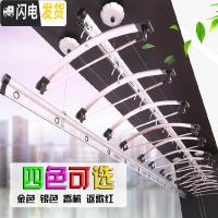三维工匠手摇双杆室内阳台双杆式晒衣架加厚晾衣杆自动凉衣架 [加厚加强筋]2米无衣架