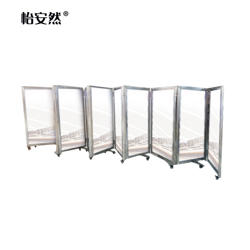怡安然 白钢隔离围挡 1*1m 平方米高清大图