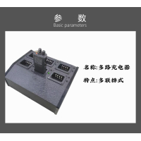 普星 对讲机电池多路充充电器 DZC-6D 个