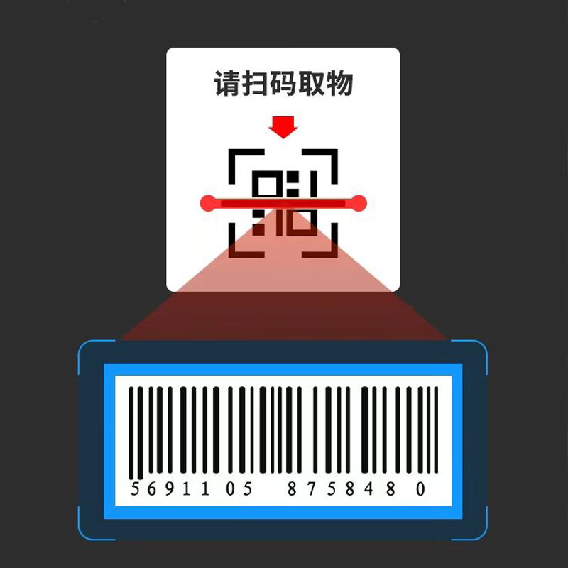 止臣 存包柜 办公家具办公柜储物柜存放柜电子储物保管柜寄存柜 36门高清大图
