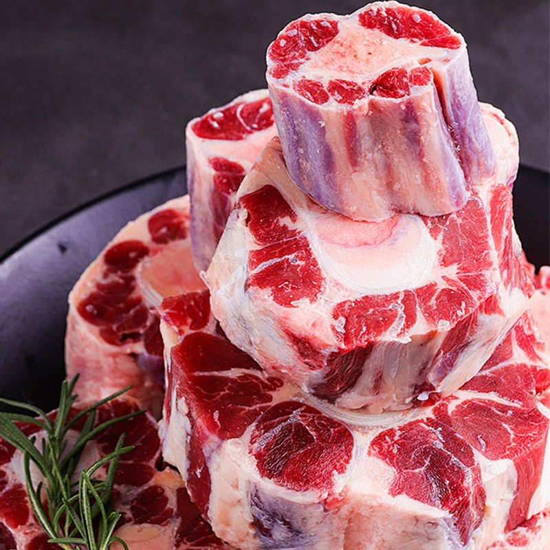 货出六盘 宁夏西吉县谷草饲喂养 六盘山牛肉 精品黄牛 牛尾4斤高清大图