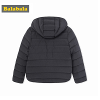 巴拉巴拉童装儿童无缝羽绒服冬装女童洋气外套连帽中大童短款薄款