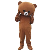 佳洁丽卡通人偶服装卡通服装兔子行走装 微笑熊 均码