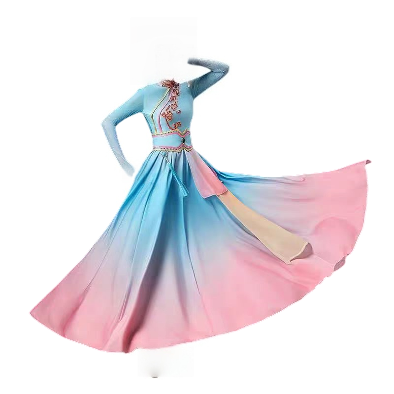 健訫奕天演出舞蹈服YW0013高清大图