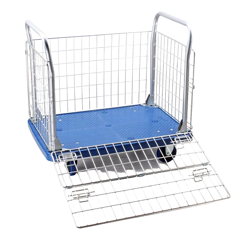 丰奋 围栏车 平板手推车 900*600*1000mm承重300kg 台高清大图