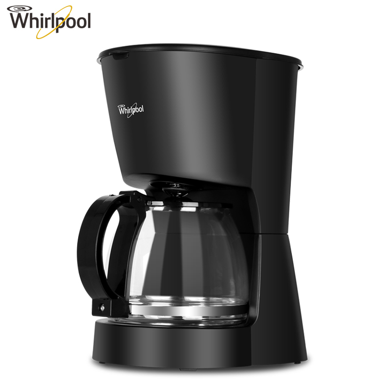 惠而浦(Whirlpool) 咖啡机WCF-MD101D家用美式全自动滴漏式小型迷你煮咖啡壶