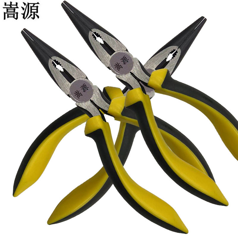 嵩源工业尖咀钳尖嘴钳五金工具尖头钳电工钳尖口钳 6寸 把高清大图