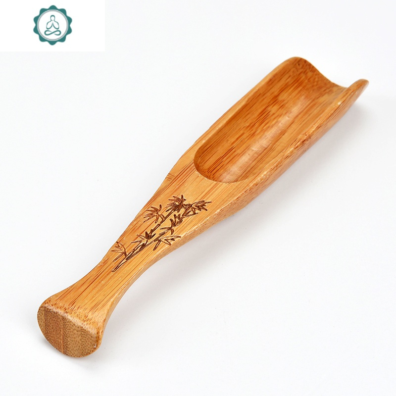 黑檀木合金茶匙茶勺竹制茶铲花梨木茶则茶叶勺子功夫茶具茶道配件 封