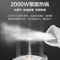 苏泊尔(SUPOR)挂烫机家用蒸汽电熨斗立式挂烫衣服手持便携式双杆可商用待熨烫板熨烫机GT11DP-20