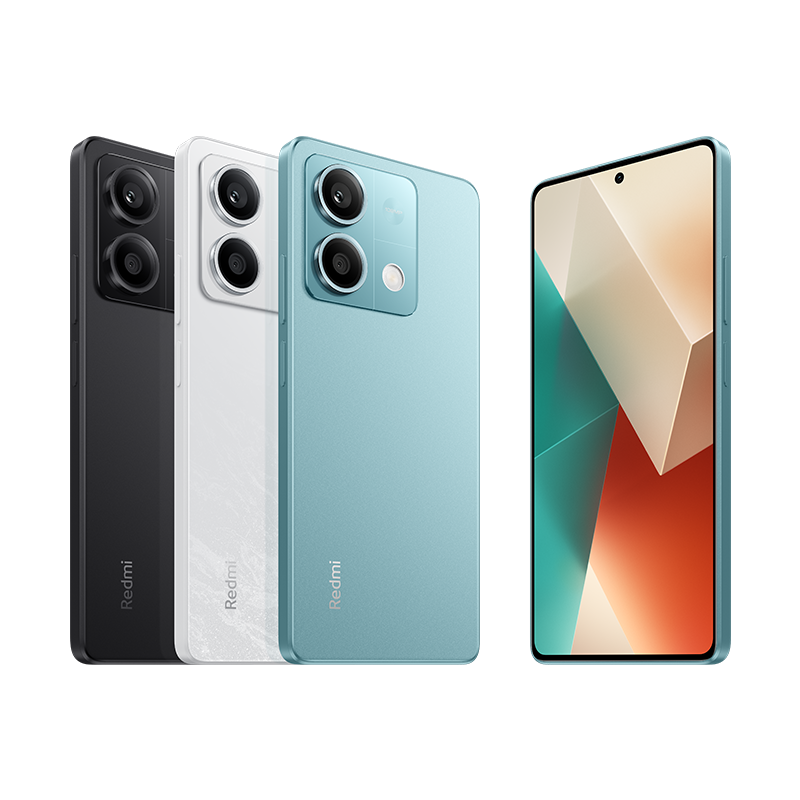 Redmi Note13 5G 1亿像素 超细四窄边OLED直屏 5000mAh大电量 12GB+256GB 星沙白 小米手机 红米手机