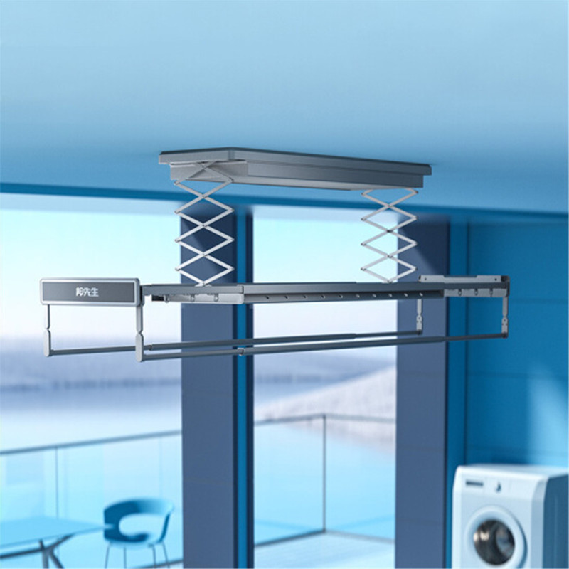 新科技纤薄款邦先生超薄电动晾衣架智能升降晾衣架隐形自动升降阳台