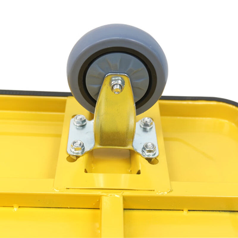 冰禹静音万向轮加厚手推车家用多功能储物购物车大容量可折叠设计高清大图