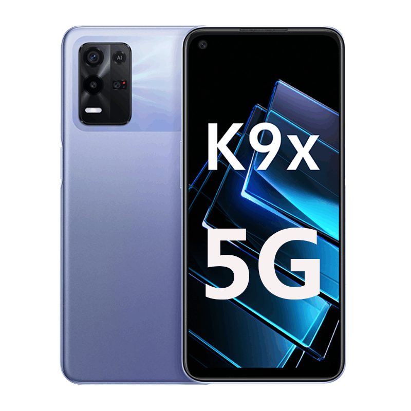 OPPO K9x 银紫超梦 8GB+128GB 5G手机 5000mAh超大电池 90Hz智控电竞屏 6400万超清三摄 天玑810强悍游戏芯图片