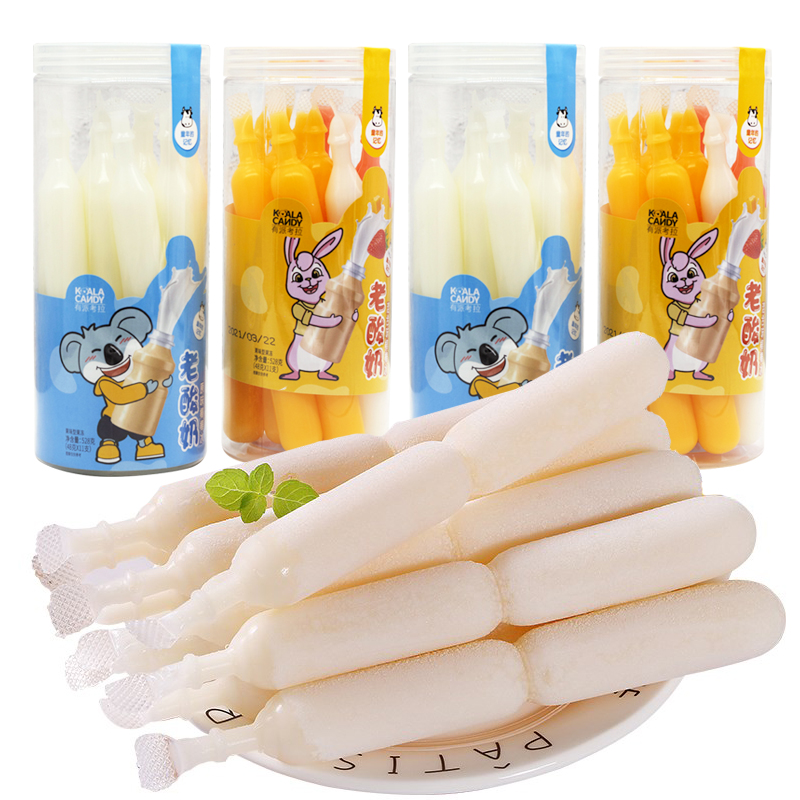 【整罐11支】老酸奶棒棒冰果冻528g/罐 清凉夏日棒冰 参数