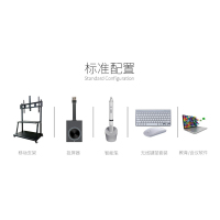 鼎创视界（DCSJ）75英寸4K防眩光智能会议平板一体机交互式多媒体教学电子白板触屏电视机光学触摸屏显示器