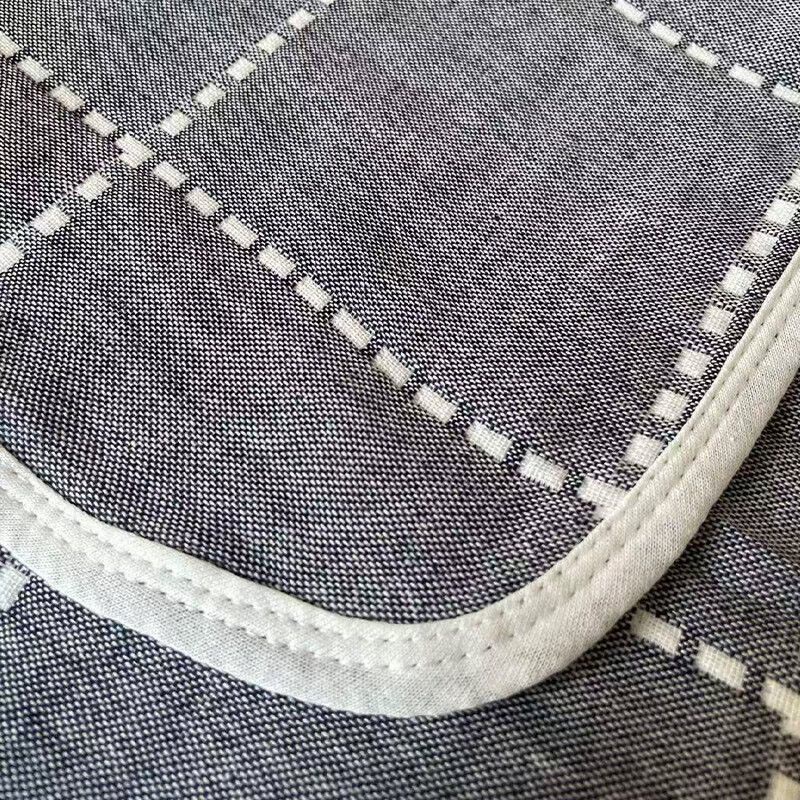 无印良品A类全棉六层纱毛巾毯(被)MJ-Q2025-0370藏蓝图片