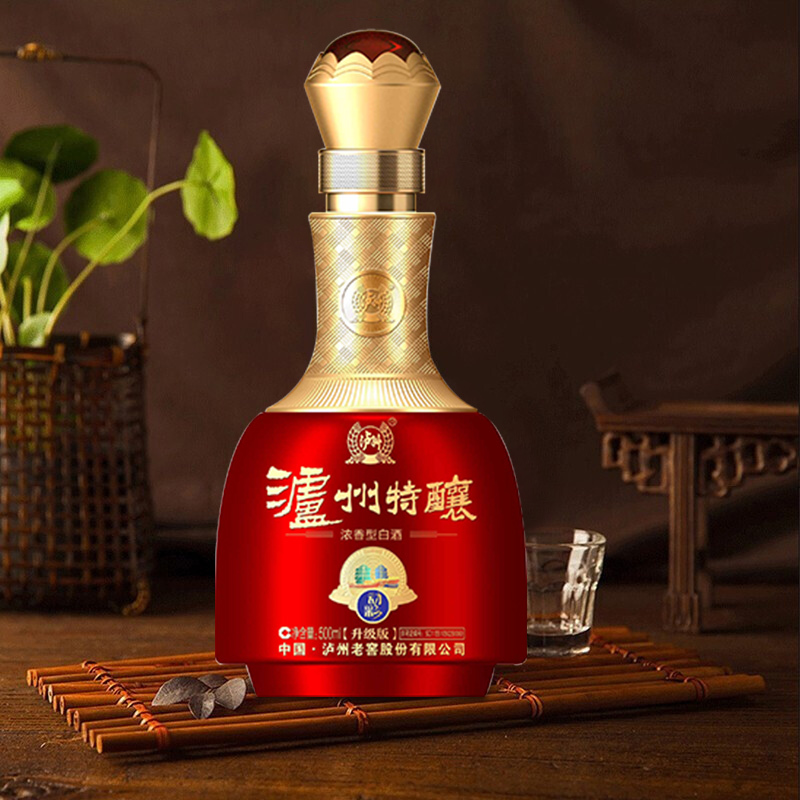 泸州老窖股份泸州老窖52度特酿动彩白酒500ml6浓香型白酒整箱装升级版