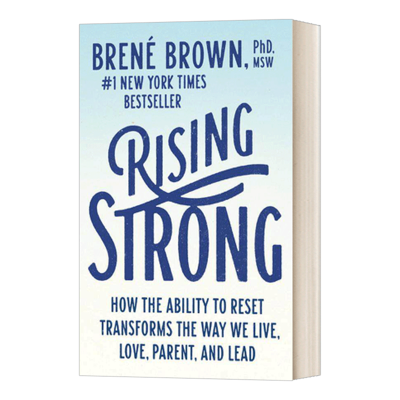 [正版]强劲上涨 英文原版 Rising Strong 英文版 Brene Brown 纯全英文版原著进口英语书籍