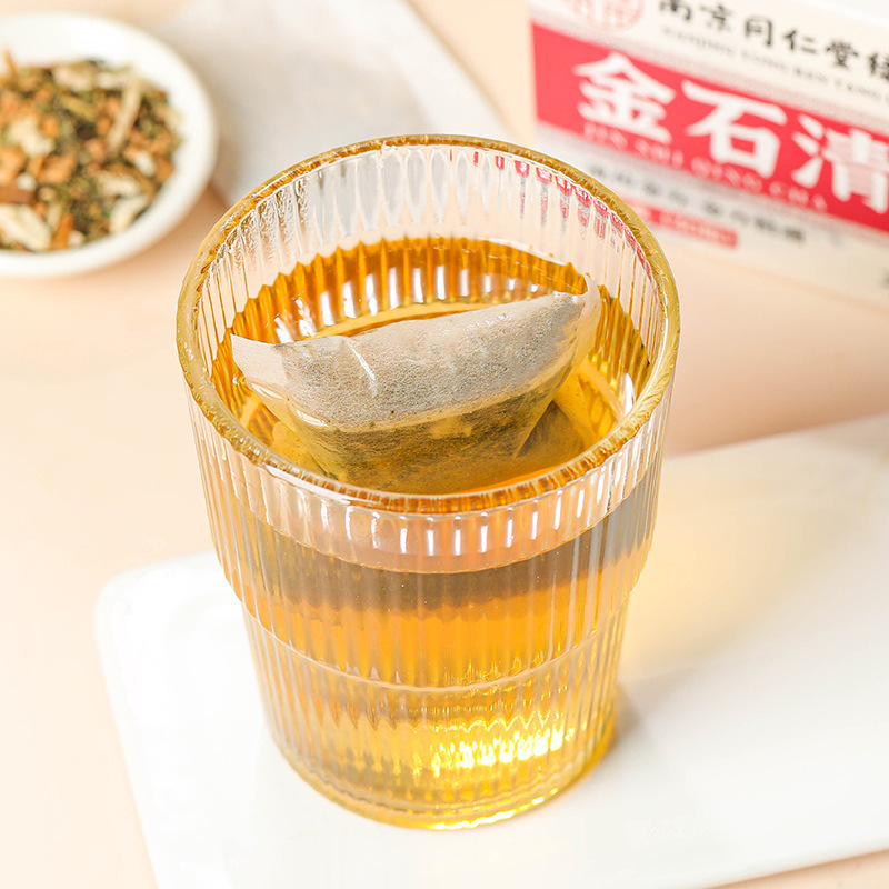 [2盒] 同仁堂金石清茶 鸡内金蒲公英桑叶茶山楂薏苡仁甘草玉米须茶金银花栀子茯苓茶养生茶花茶官方旗舰店高清大图