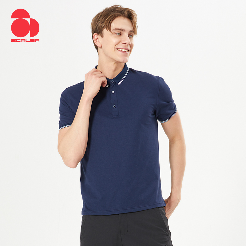 思凯乐 F4411678 男POLO衫 白色(件)