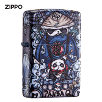 Zippo芝宝打火机防风煤油打火机之宝东来也ZIPPO联名火机—PANDA Q之忍者胖达ZCBEC-237 新机无油