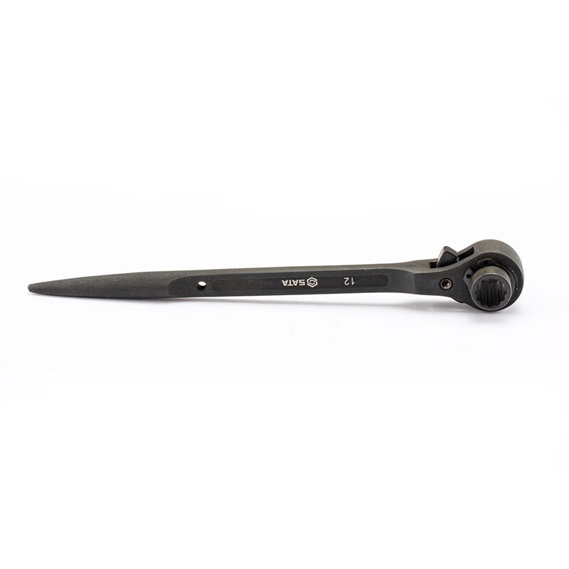 世达(SATA)工具 双口尖尾棘轮扳手 17MM 47308高清大图