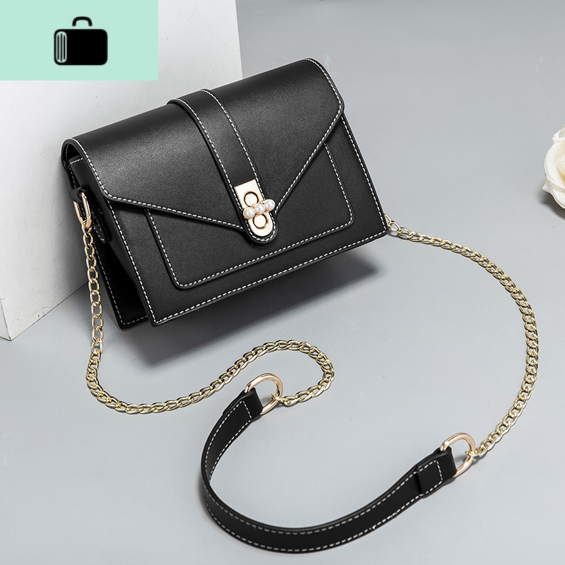 夏季网红小包包女包2020上新款潮韩版链条百搭单肩斜挎包时尚简约new