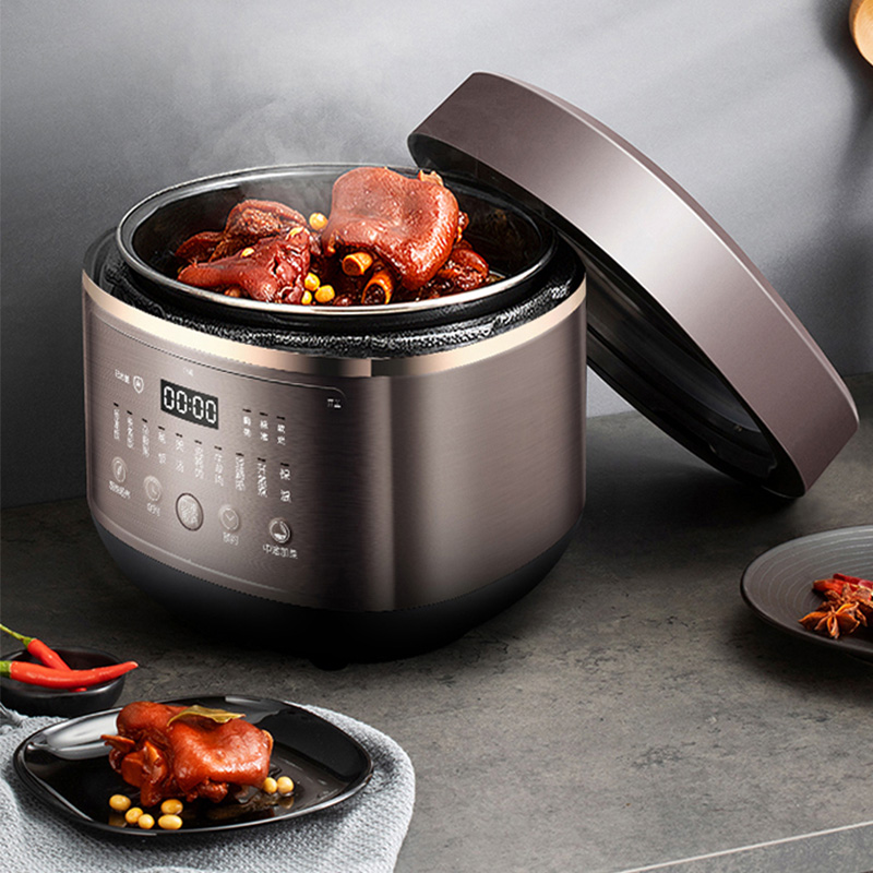 九阳电压力锅5L智能预约多功能高压锅可开盖煮电压力煲Y-50C29高清大图