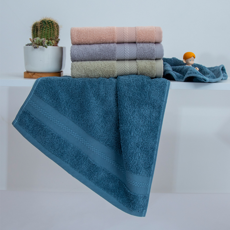 三利素色面巾 V8116高清大图