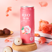RIO锐澳微醺预调鸡尾酒百香果玫瑰荔枝2口味330ml*8罐洋酒果酒