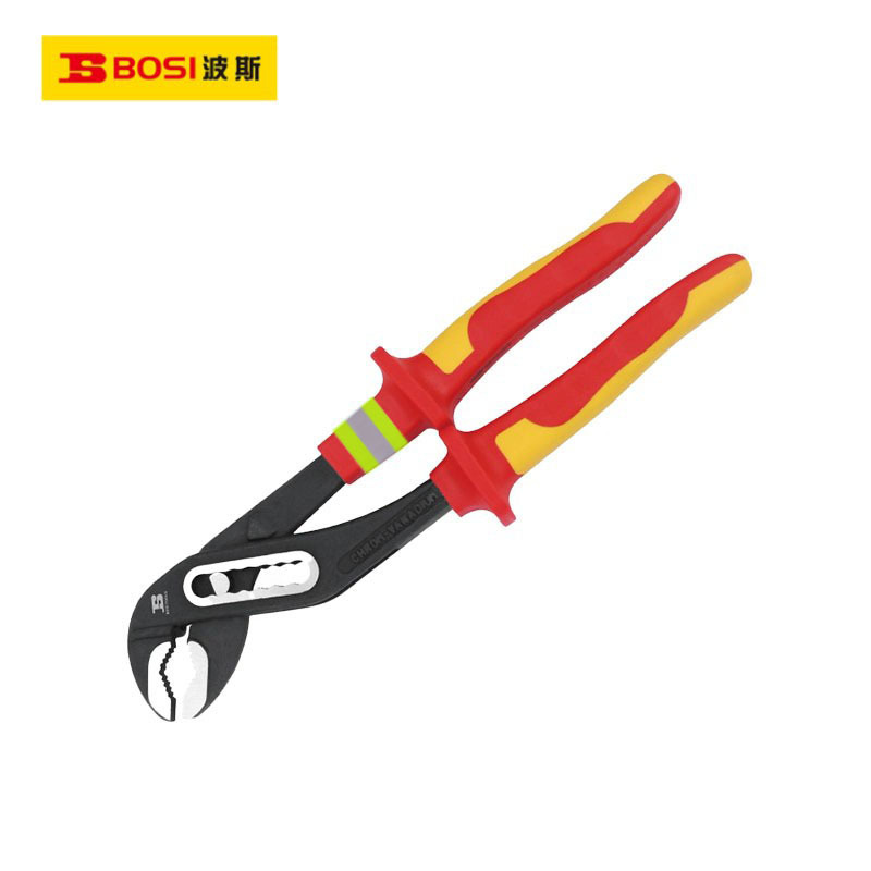 波斯(BOSI) 荧光系列VDE绝缘耐压水泵钳 10寸/250mm 把