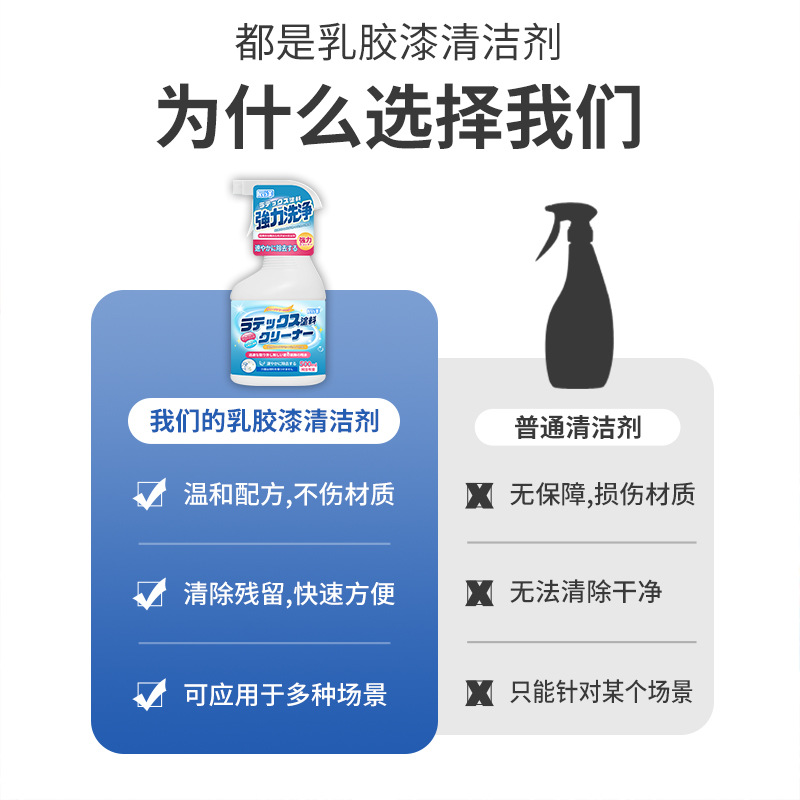 乳胶漆清洁剂3瓶高清大图