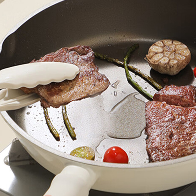 炊大皇煎锅24cm大平底锅身轻盈不易凸底抗刮耐磨JG24TB