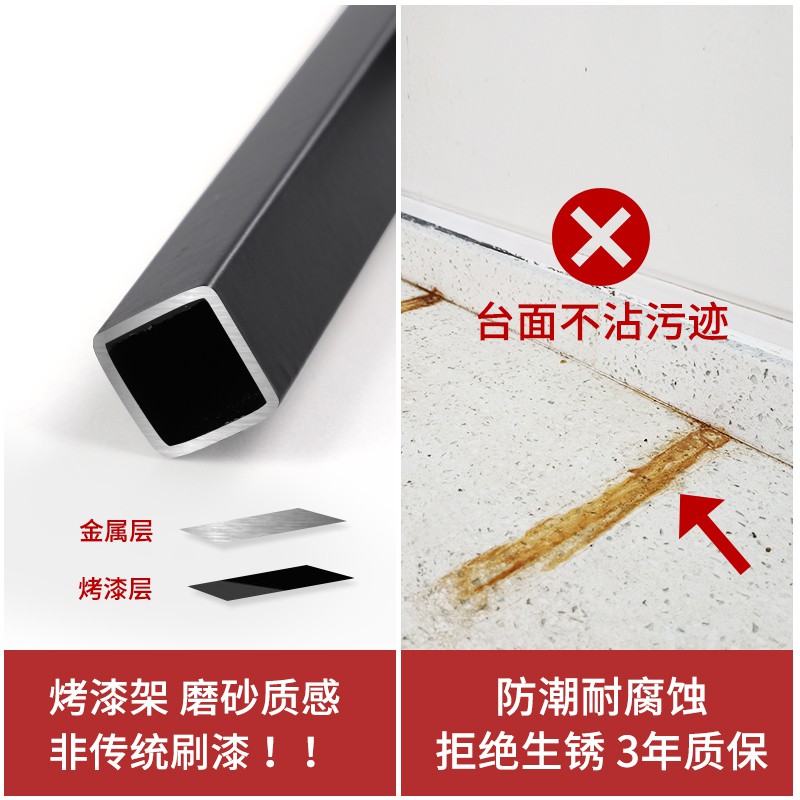 调料置物架油盐酱醋收纳架台面厨房调味罐架子用品家用大全收纳层架 三维工匠高清大图