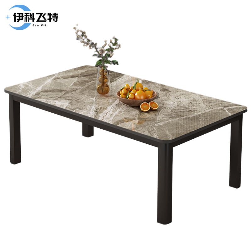 伊科飞特岩板茶几高清大图