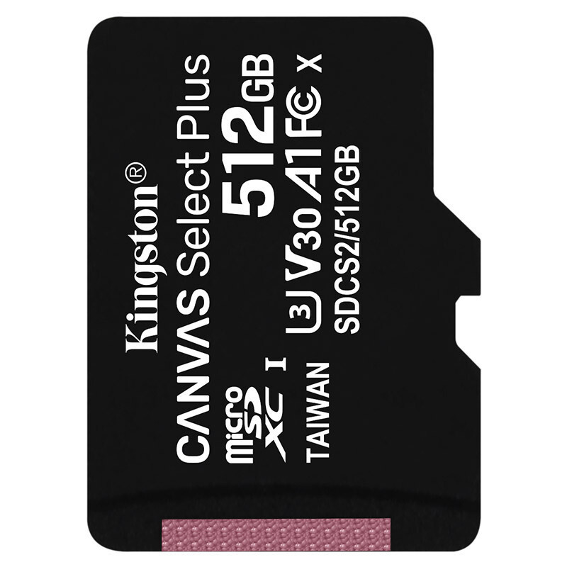 金士顿(Kingston)512GB 读速100MB/s switch内存卡(MicroSD) TF 存储卡 高品质拍摄高清大图