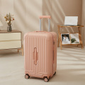 行李箱女26寸超大容量密码箱加厚款旅行箱拉杆箱 28寸 樱花粉330-1