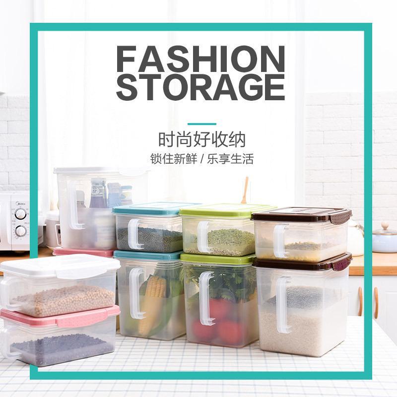 冰箱收纳盒抽屉式鸡蛋盒食品冷冻盒厨房收纳盒保鲜塑料储物盒大号