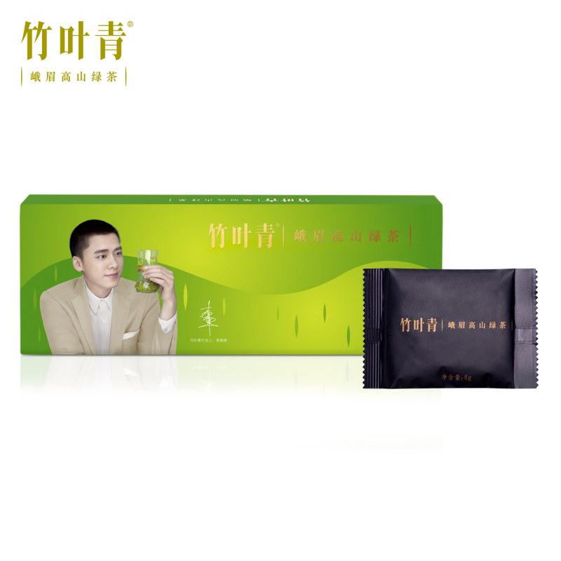 竹叶青茶叶峨眉高山绿茶特级(静心)盒装20g[李易峰定制款]