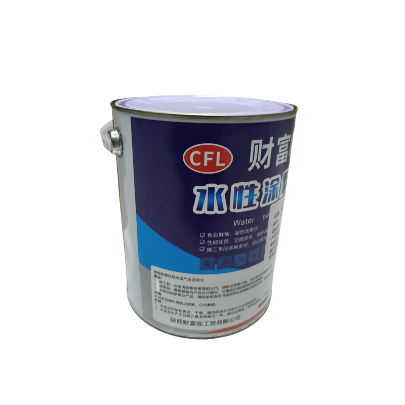 财富临 醇酸磁漆 3kg/桶 朱红 桶高清大图