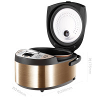 美的(Midea) MB-FS3073 电饭锅 3L迷你家用 底盘加热 黄晶内胆 预约功能 保温功能