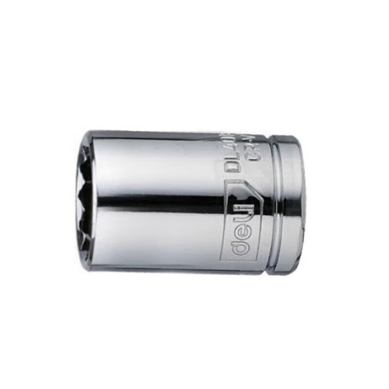 得力(终保)12.5mm系列十二角套筒(银)12mm【DL4012-12】