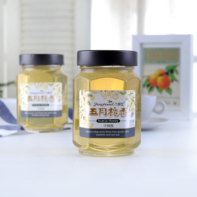 九蜂堂(Joyfond)五月槐香洋槐蜂蜜500g 纯净天然 秦岭槐花蜂蜜