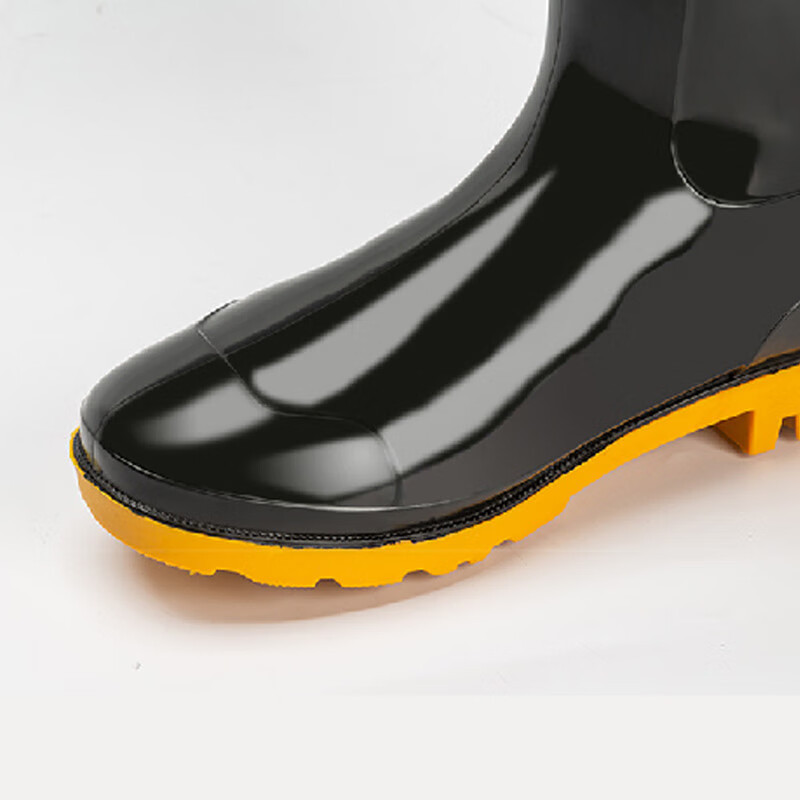 谐晟雨靴pvc防滑防水鞋男加厚耐磨劳保工地胶鞋雨靴