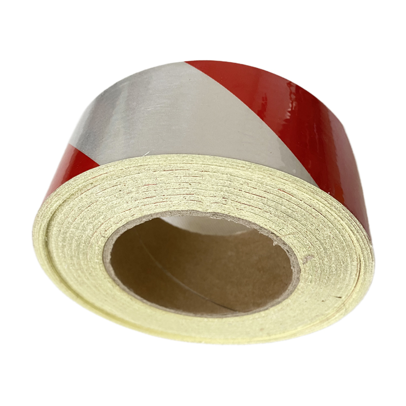 途务 反光警示胶带 红白宽5cm*50m 卷高清大图